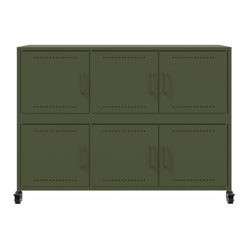 Sideboard 100,5x39x72 cm Steel Green