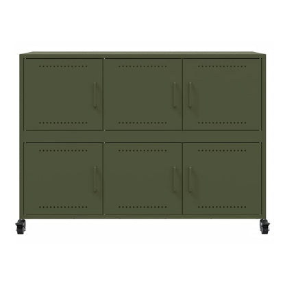 Sideboard 100,5x39x72 cm Steel Green
