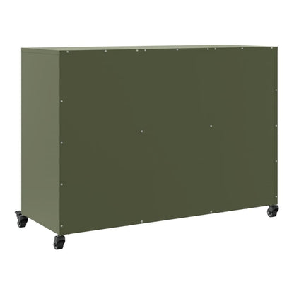 Sideboard 100,5x39x72 cm Steel Green