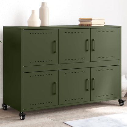 Sideboard 100,5x39x72 cm Steel Green