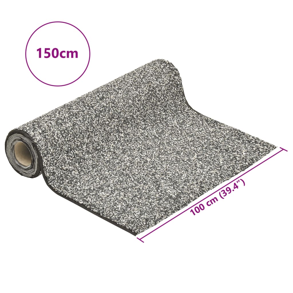 vidaXL Stone Liner Grey 150x100 cm 6