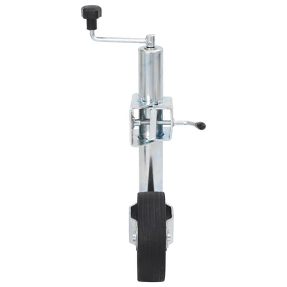 vidaXL Trailer Jack Wheel with Split Clamp 60 mm Galvanised Steel 2