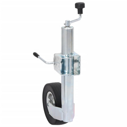 vidaXL Trailer Jack Wheel with Split Clamp 60 mm Galvanised Steel 4