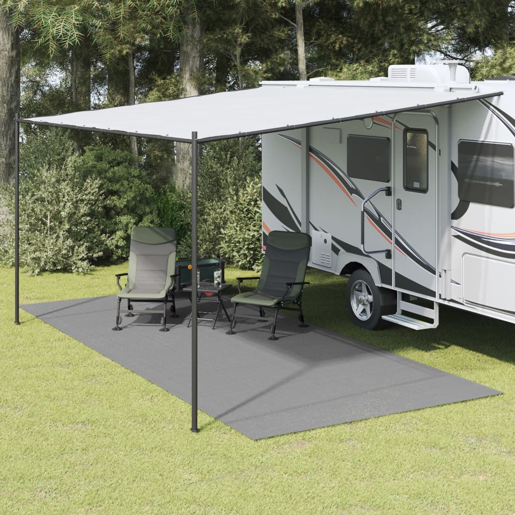 vidaXL Tent Carpet Anthracite 5.5x2.5 m 1