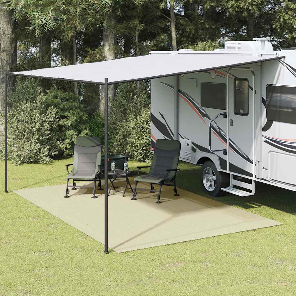 vidaXL Tent Carpet Cream 6x3 m 1