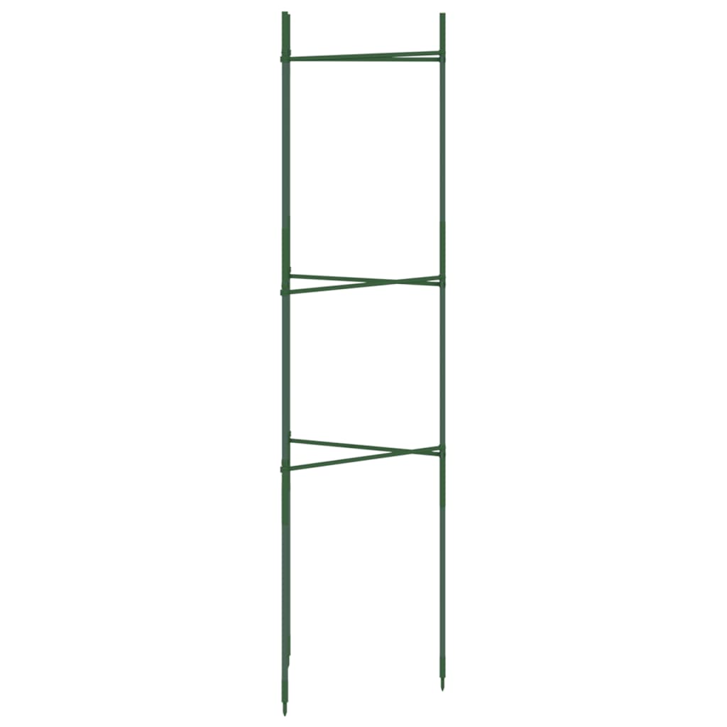 vidaXL Tomato Cages 4 pcs 116 cm Steel and PP 4