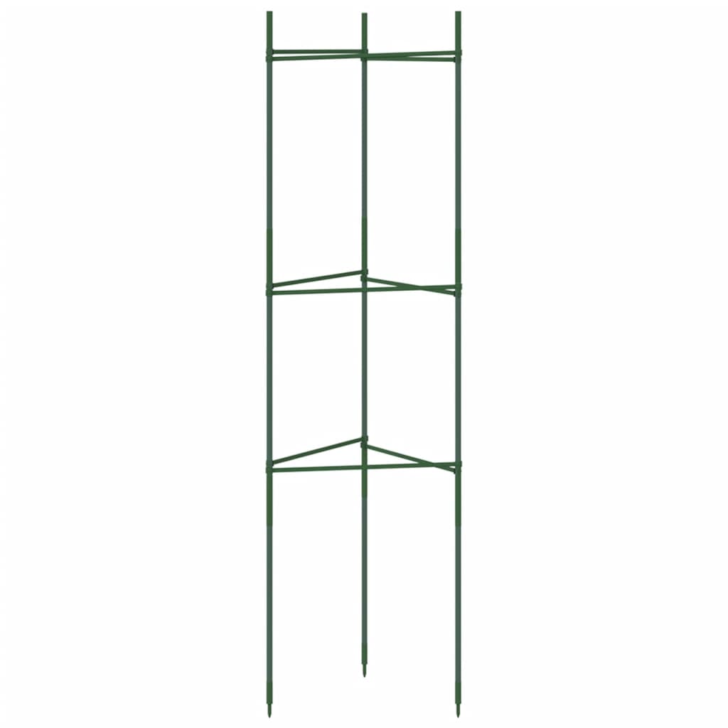 vidaXL Tomato Cages 4 pcs 116 cm Steel and PP 5