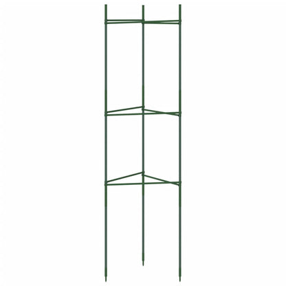 vidaXL Tomato Cages 4 pcs 116 cm Steel and PP 5