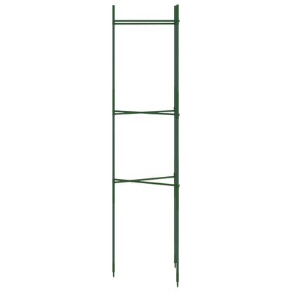 vidaXL Tomato Cages 4 pcs 116 cm Steel and PP 6