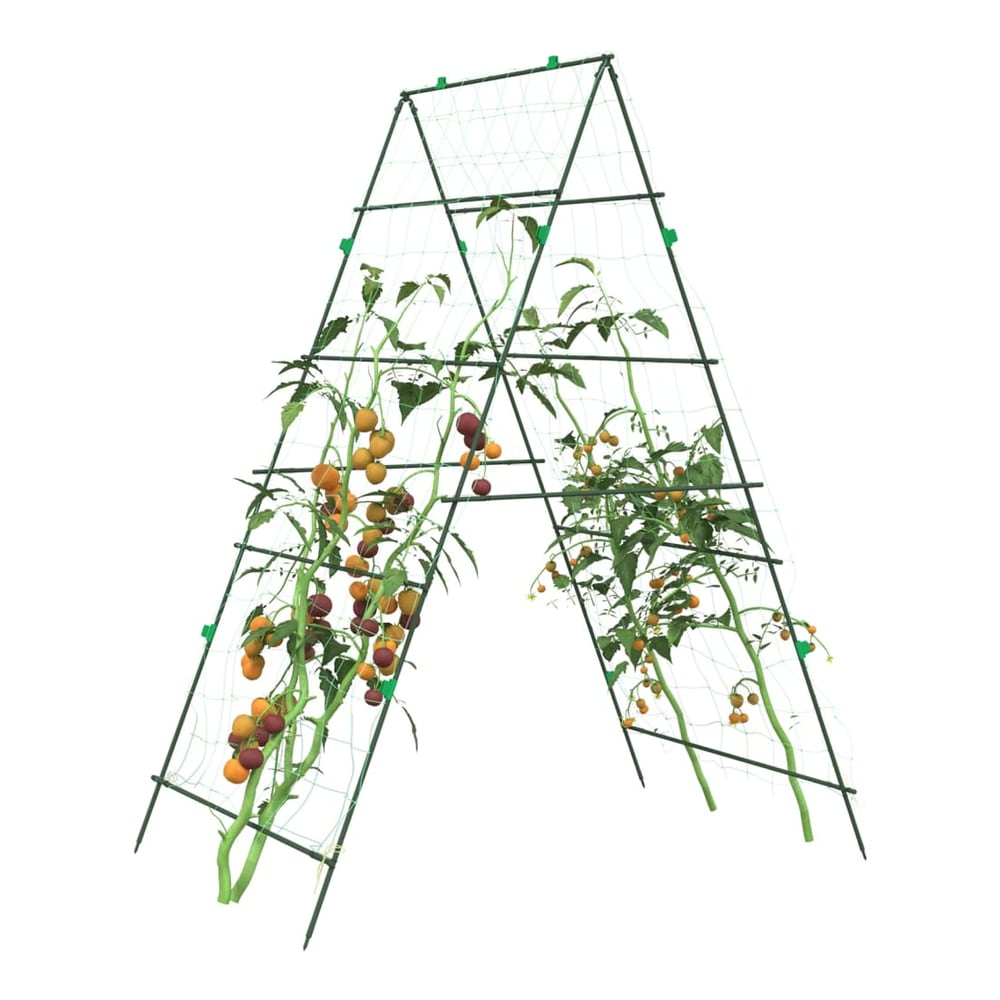 Garden Trellises for Climbing Plants A-Frame Steel 2