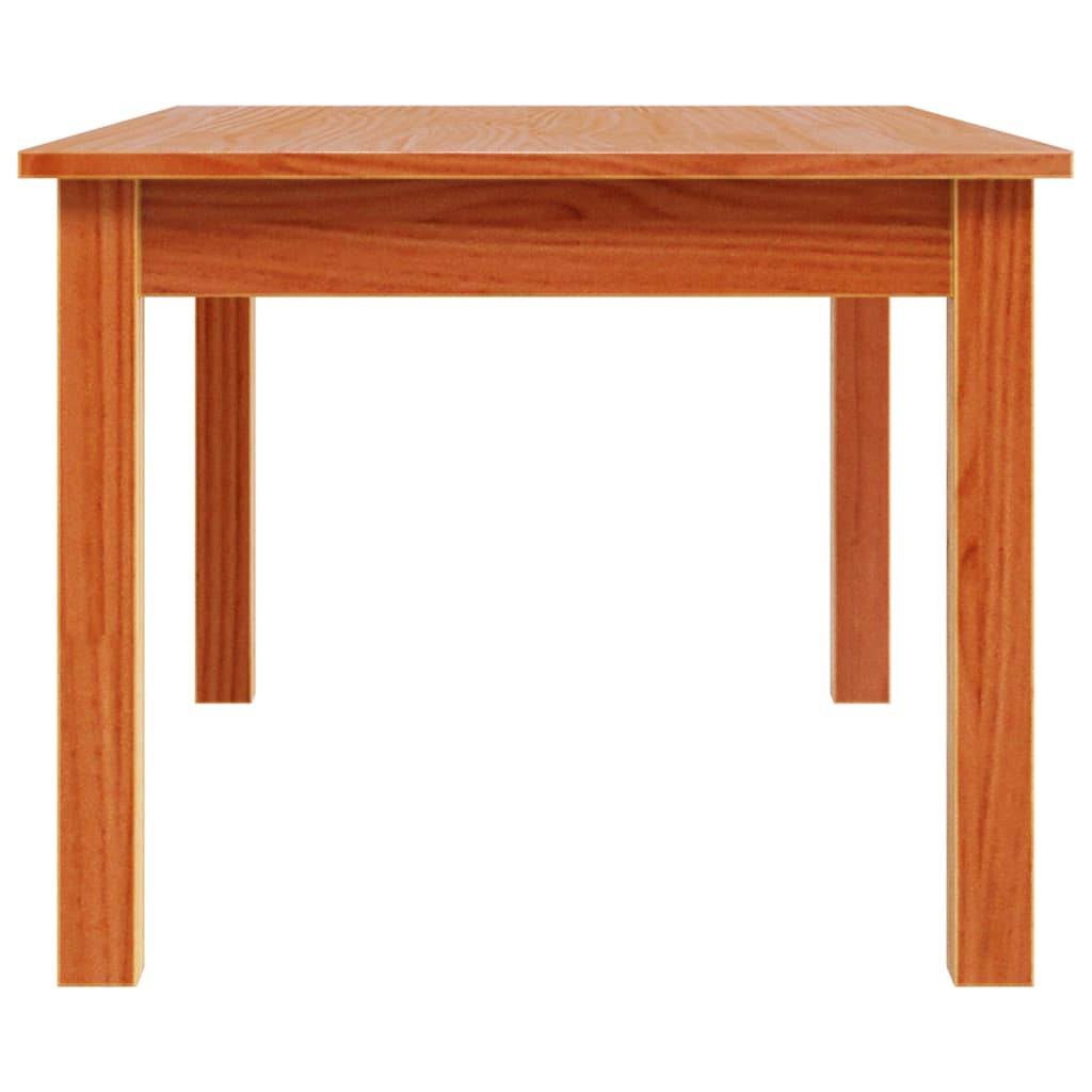 vidaXL Coffee Table Wax Brown 80x50x40 cm Solid Wood Pine 6