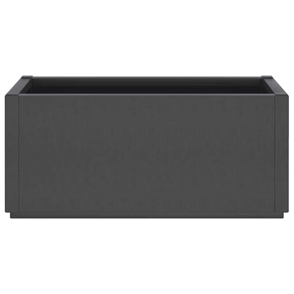 vidaXL Garden Flower Box Dark Grey 4