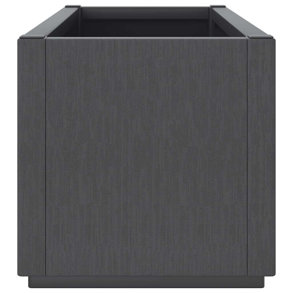 vidaXL Garden Flower Box Dark Grey 6