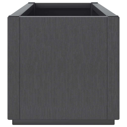 vidaXL Garden Flower Box Dark Grey 6