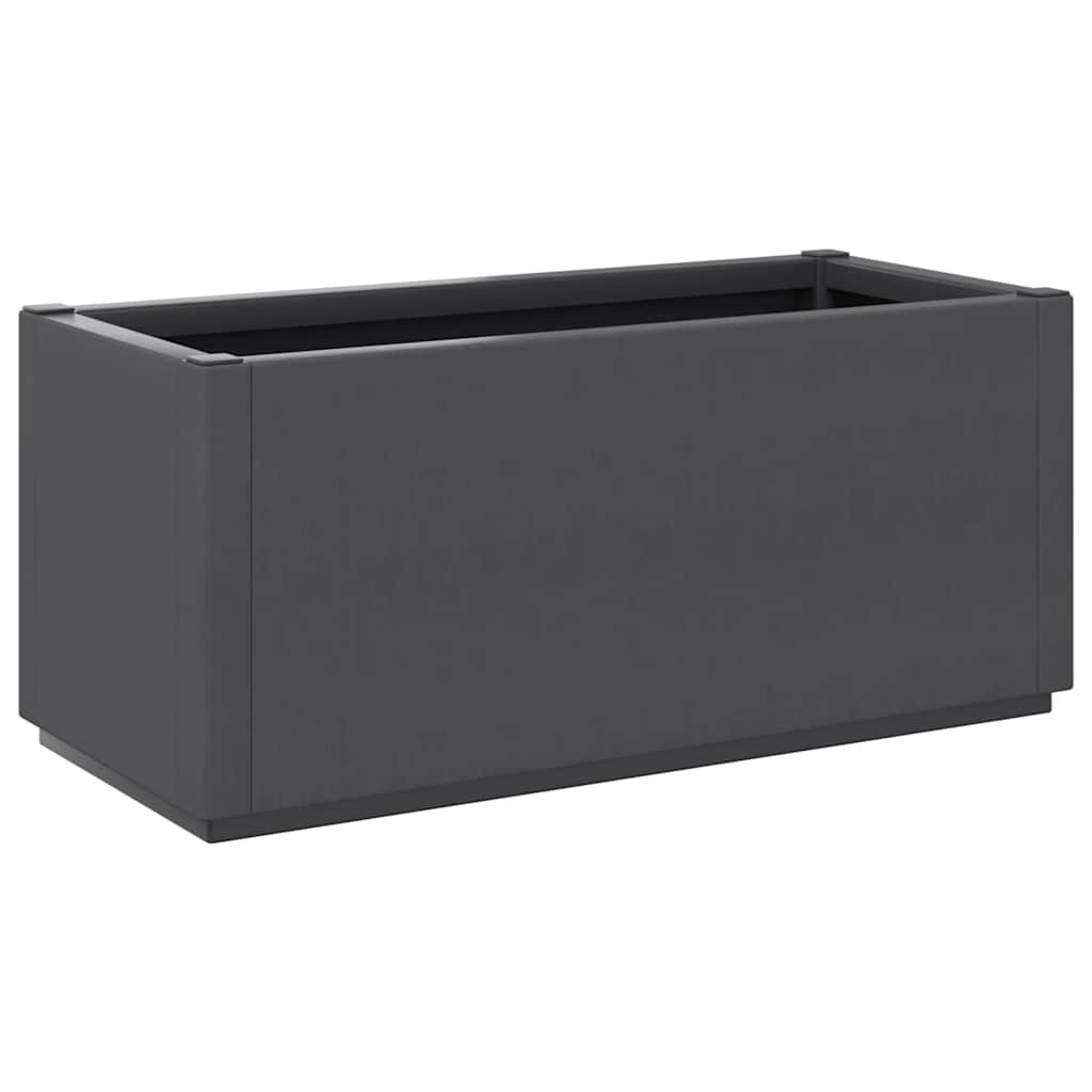 vidaXL Garden Flower Box Dark Grey 5