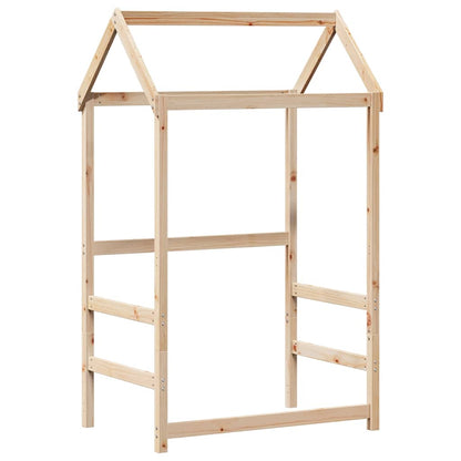 vidaXL Kids' Bed Roof 98x70x176.5 cm Solid Wood Pine 2