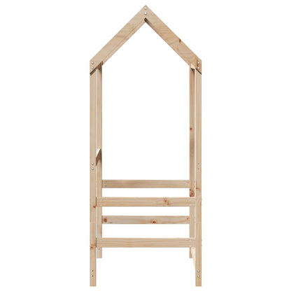 vidaXL Kids' Bed Roof 98x70x176.5 cm Solid Wood Pine 5