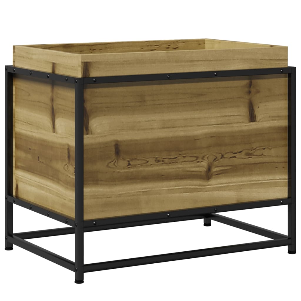 vidaXL Garden Planter 60x40x50 cm Impregnated Wood Pine 2