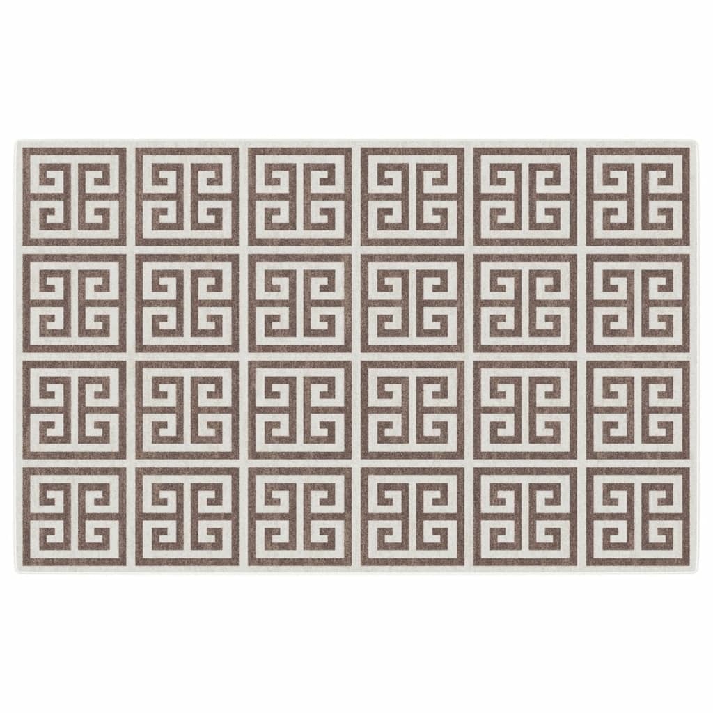 vidaXL Indoor & Outdoor Rug Short Pile Multicolour 190x300 cm 2
