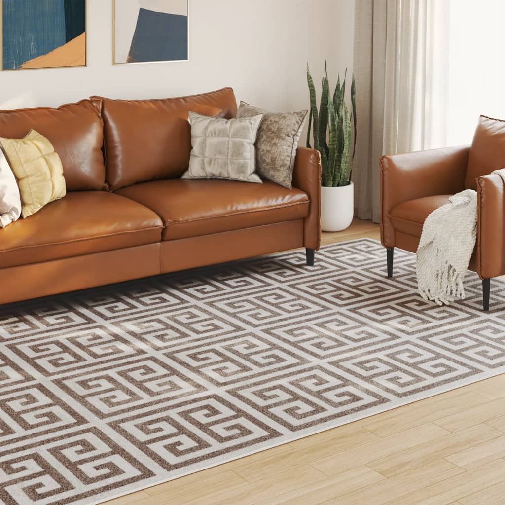 vidaXL Indoor & Outdoor Rug Short Pile Multicolour 190x300 cm 1
