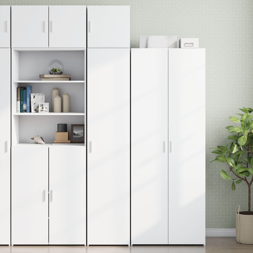 vidaXL Wall Cabinet White 40x42.5x40 cm Engineered Wood 3
