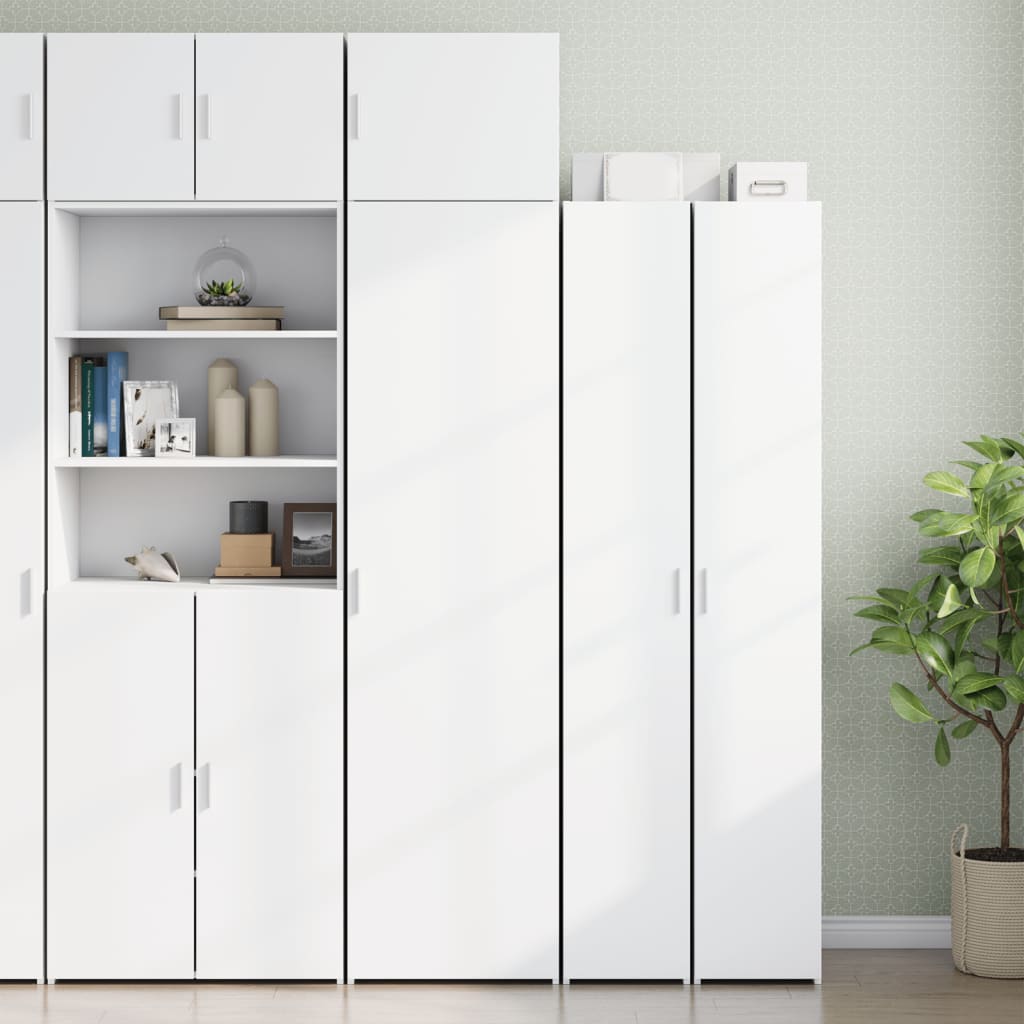 vidaXL Wall Cabinet White 50x42.5x40 cm Engineered Wood 3