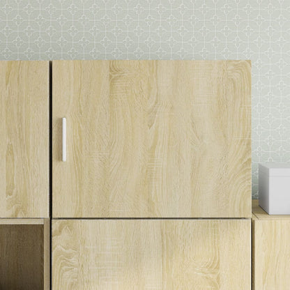 vidaXL Wall Cabinet Sonoma Oak 50x42.5x40 cm Engineered Wood 1
