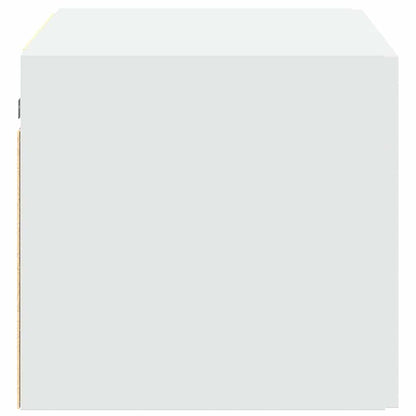vidaXL Wall Cabinet White 70x42.5x40 cm Engineered Wood 5