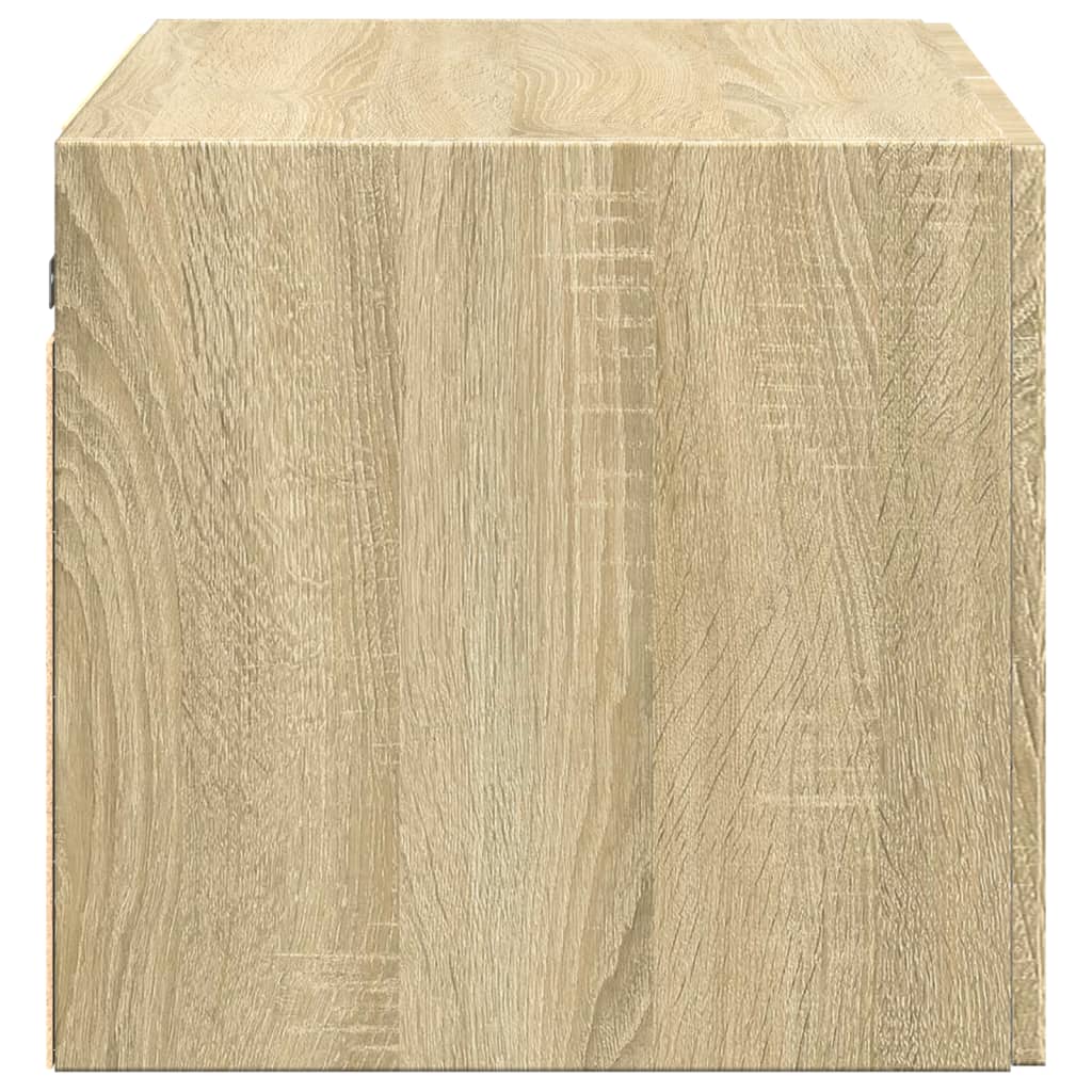 vidaXL Wall Cabinet Sonoma Oak 70x42.5x40 cm Engineered Wood 5