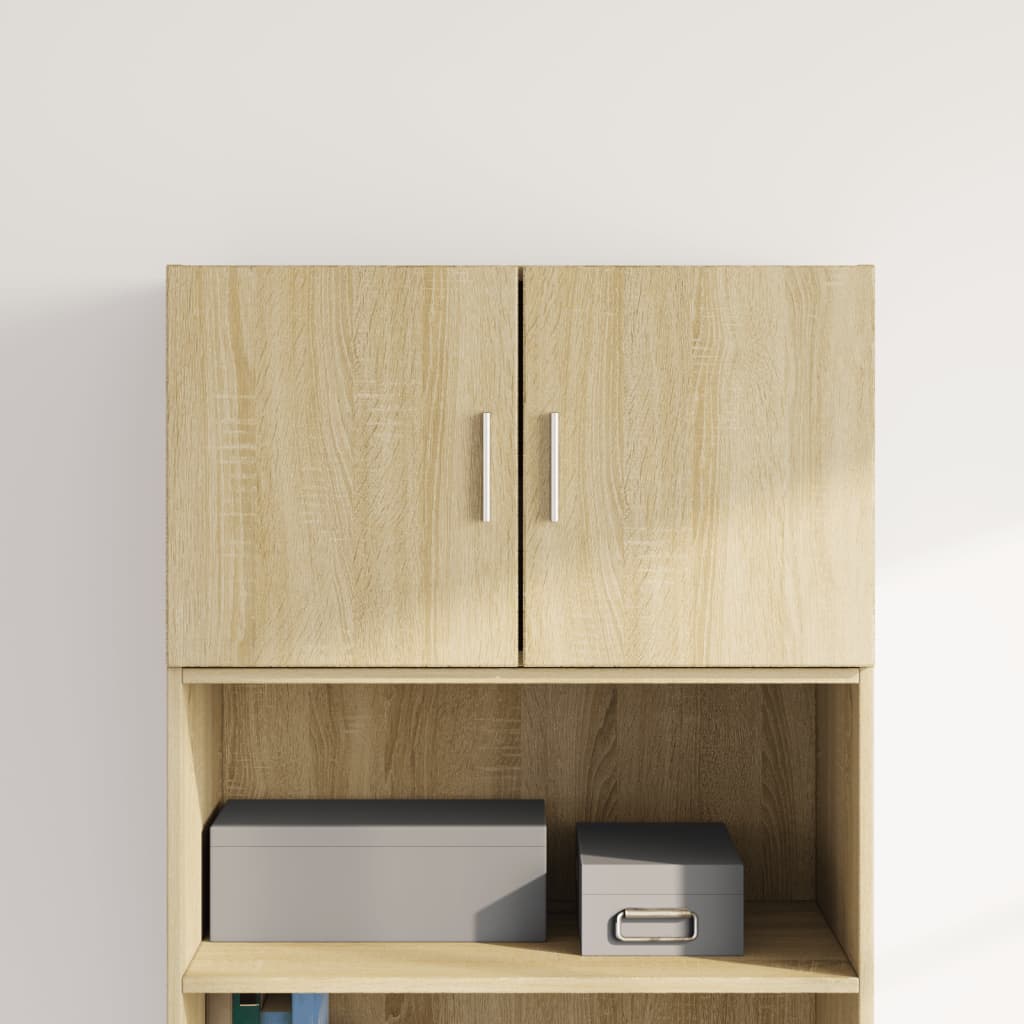 vidaXL Wall Cabinet Sonoma Oak 70x42.5x40 cm Engineered Wood 1