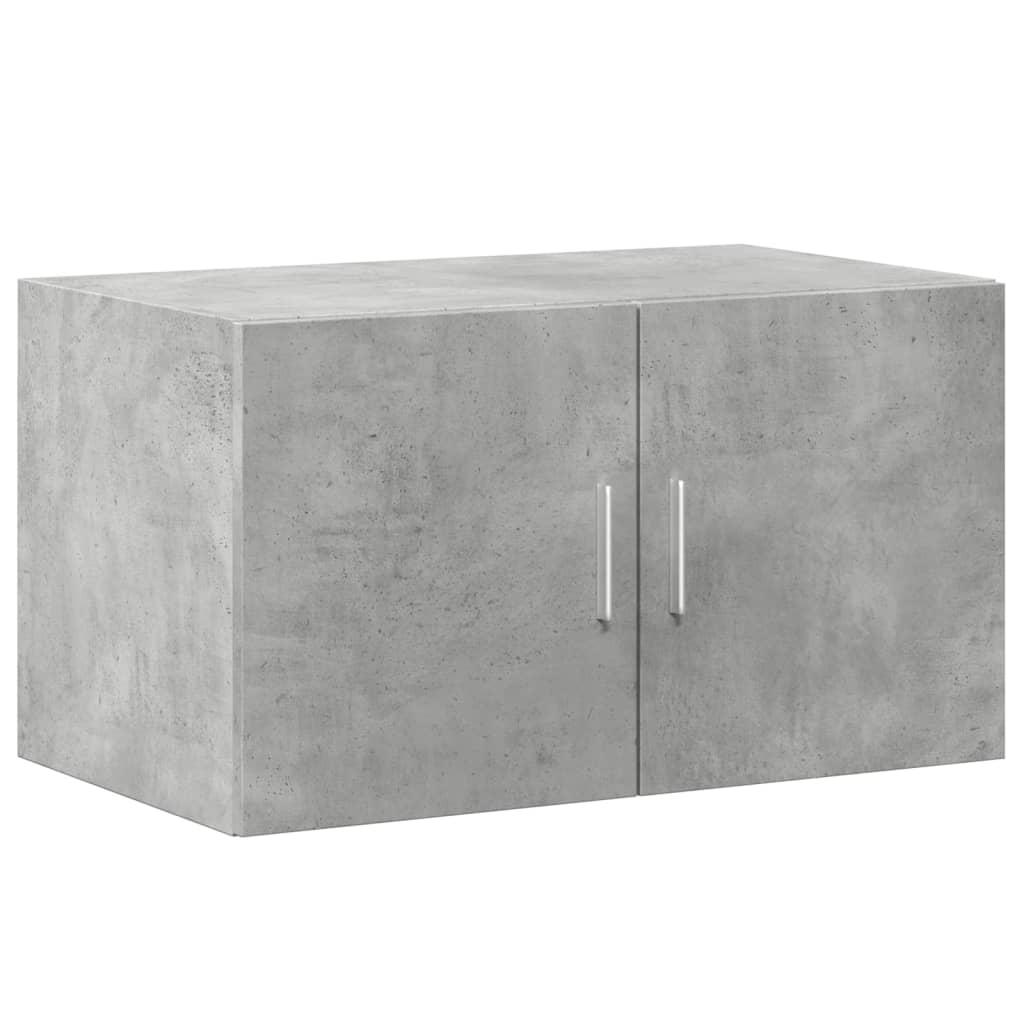 vidaXL Wall Cabinet Concrete Grey 70x42.5x40 cm Engineered Wood 2