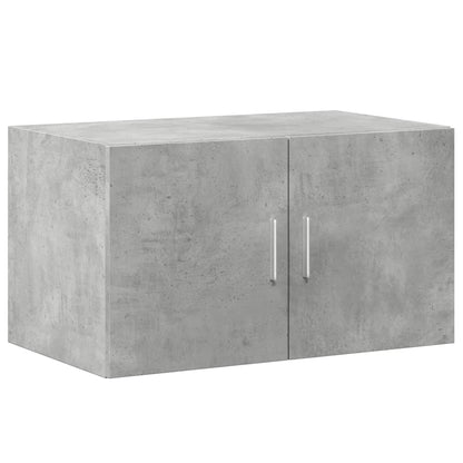 vidaXL Wall Cabinet Concrete Grey 70x42.5x40 cm Engineered Wood 2