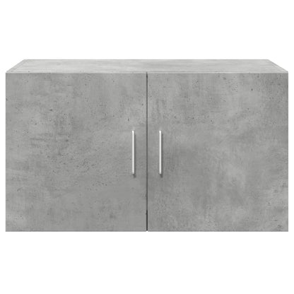 vidaXL Wall Cabinet Concrete Grey 70x42.5x40 cm Engineered Wood 4
