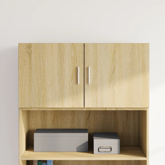 vidaXL Wall Cabinet Sonoma Oak 80x42,5x40 cm Engineered Wood 1