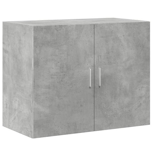 vidaXL Wall Cabinet Concrete Grey 80x42,5x64 cm Engineered Wood 2