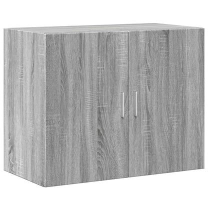 vidaXL Wall Cabinet Grey Sonoma 80x42.5x64 cm Engineered Wood 2