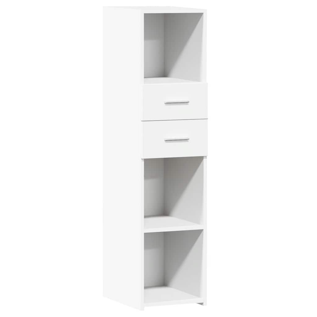 vidaXL Highboard White 30x42.5x124 cm Engineered Wood 2