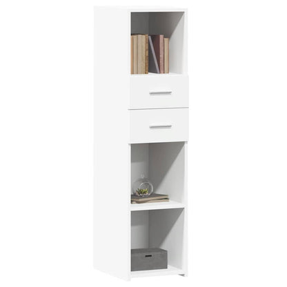 vidaXL Highboard White 30x42.5x124 cm Engineered Wood 3