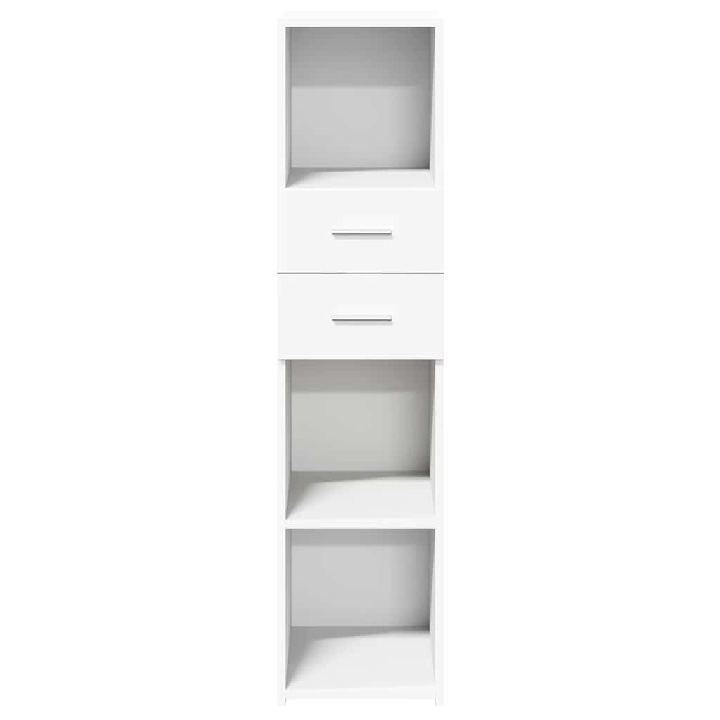 vidaXL Highboard White 30x42.5x124 cm Engineered Wood 4