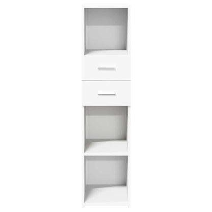 vidaXL Highboard White 30x42.5x124 cm Engineered Wood 4