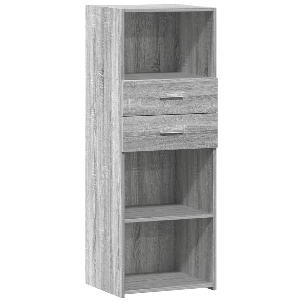 Highboard 45x42,5x124 cm Engineered Wood Grey sonoma