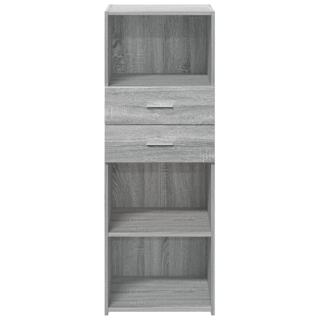 Highboard 45x42,5x124 cm Engineered Wood Grey sonoma