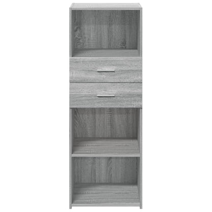 Highboard 45x42,5x124 cm Engineered Wood Grey sonoma