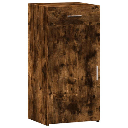 vidaXL Sideboard Smoked Oak 45x42.5x93 cm Engineered Wood 2