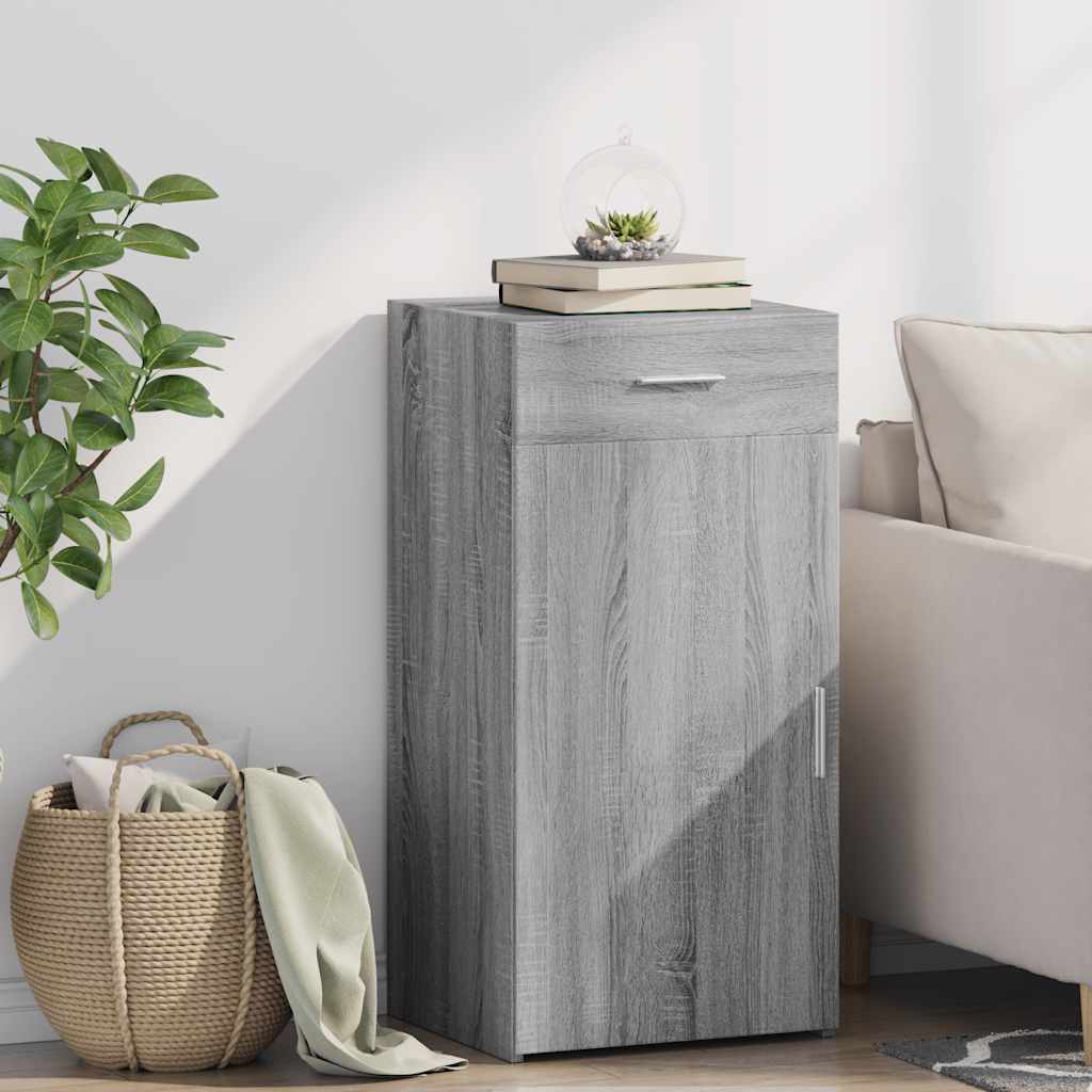 Sideboard 45x42,5x93 cm Engineered Wood Grey sonoma