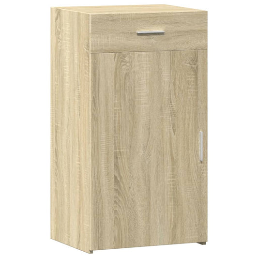 vidaXL Sideboard Sonoma Oak 50x42,5x93 cm Engineered Wood 2