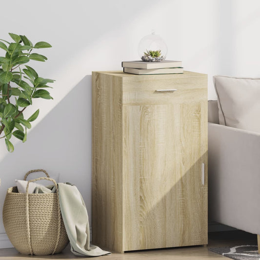 vidaXL Sideboard Sonoma Oak 50x42,5x93 cm Engineered Wood 1