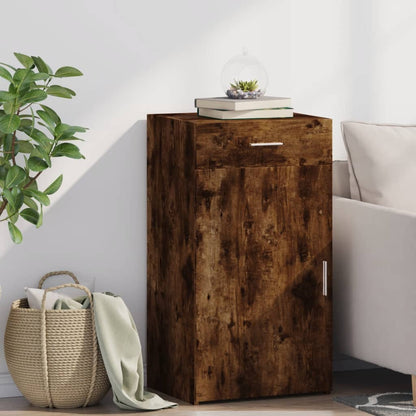 Sideboard 50x42,5x93 cm Engineered Wood Smoked oak