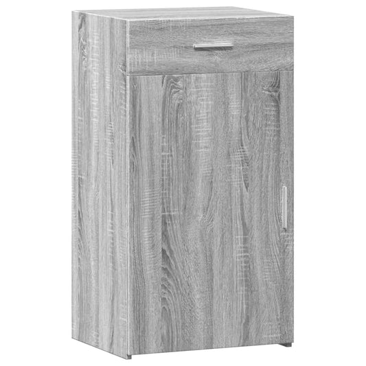 vidaXL Sideboard Grey Sonoma 50x42,5x93 cm Engineered Wood 2