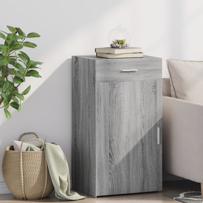 Sideboard 50x42,5x93 cm Engineered Wood Grey sonoma